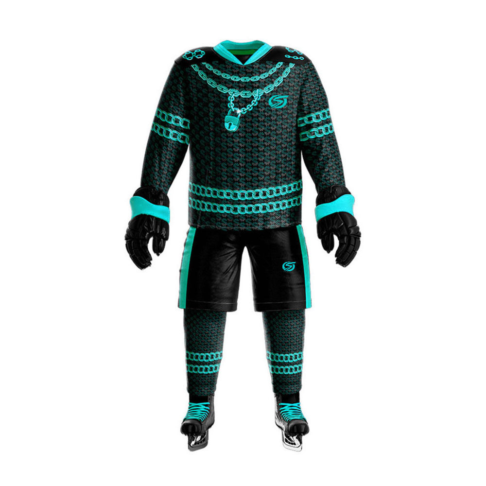 Customized Sublimation Ice Hockey Uniform
